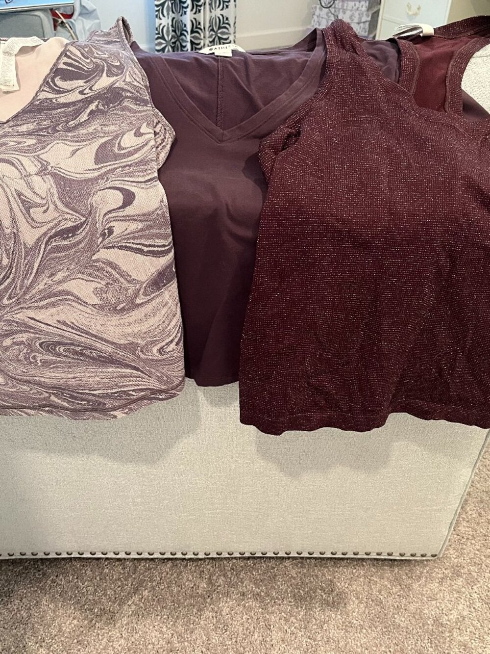 A TRIO of Athleta Tops